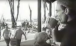 Strongbow Retro Advert man drinking