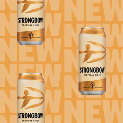 image showing strongbow original with "NEW" copy